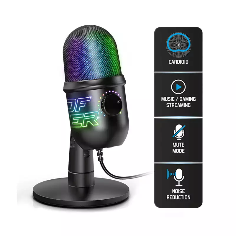 Microphone Spirit of gamer EKO 400 GAMER RGB Microphone Spirit of gamer EKO 400 GAMER RGB