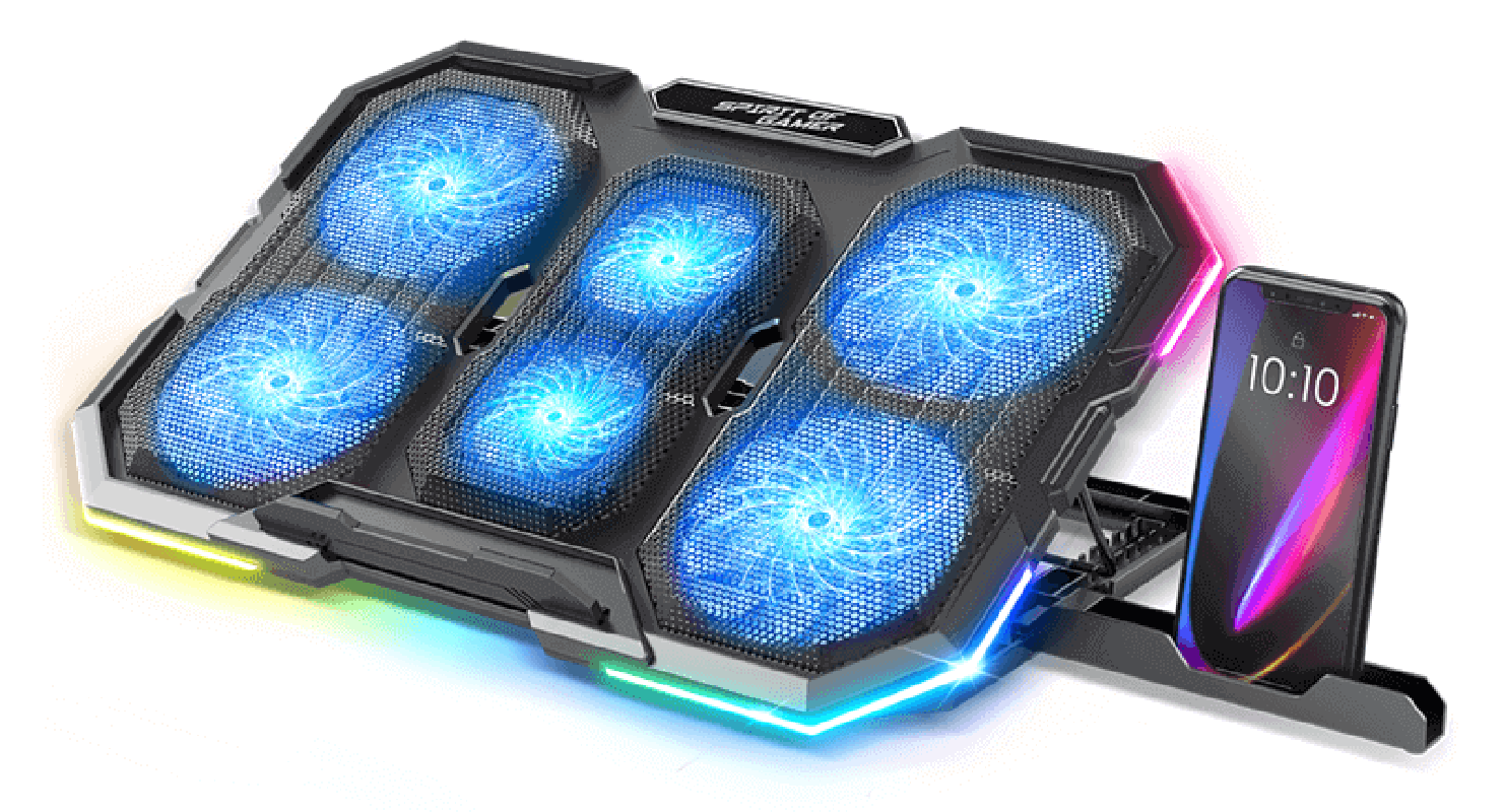 Réfroidisseur PC Portable 17 pouces SOG Airblade 700 RGB Réfroidisseur PC Portable 17 pouces SOG Airblade 700 RGB