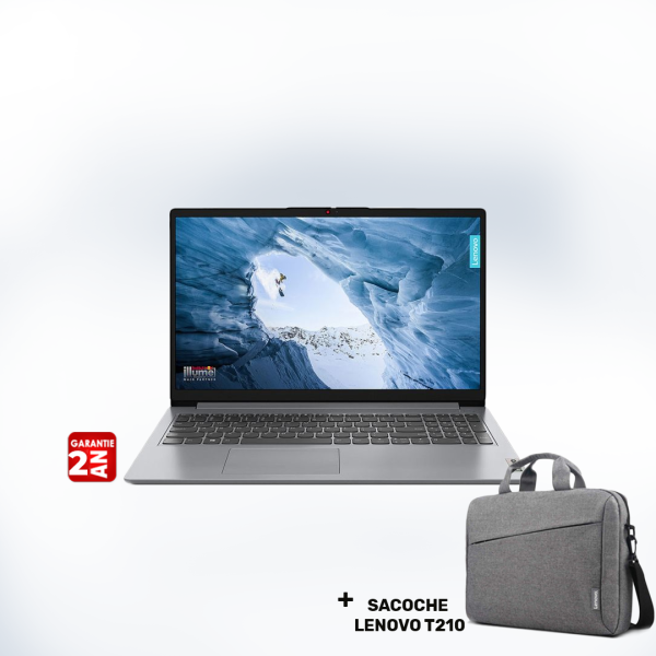 PC Portable LENOVO IdeaPad 1 15IAU7 i3 12è Gén 8 Go 256 Go SSD