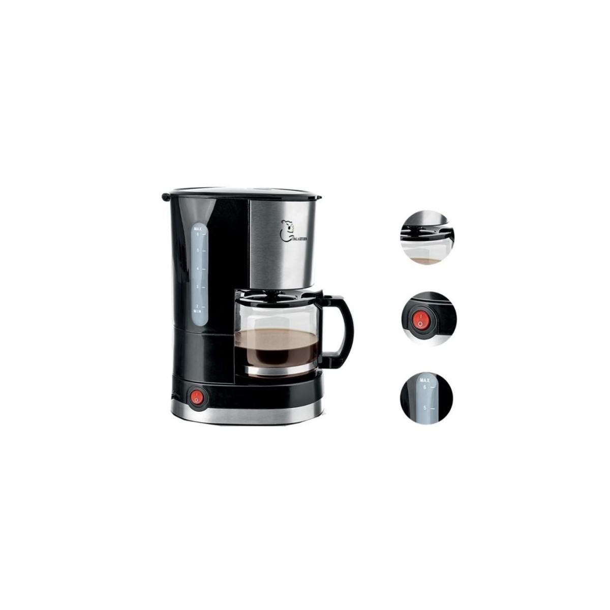 Cafetière Électrique COALA BROWN 600 Watts Inox