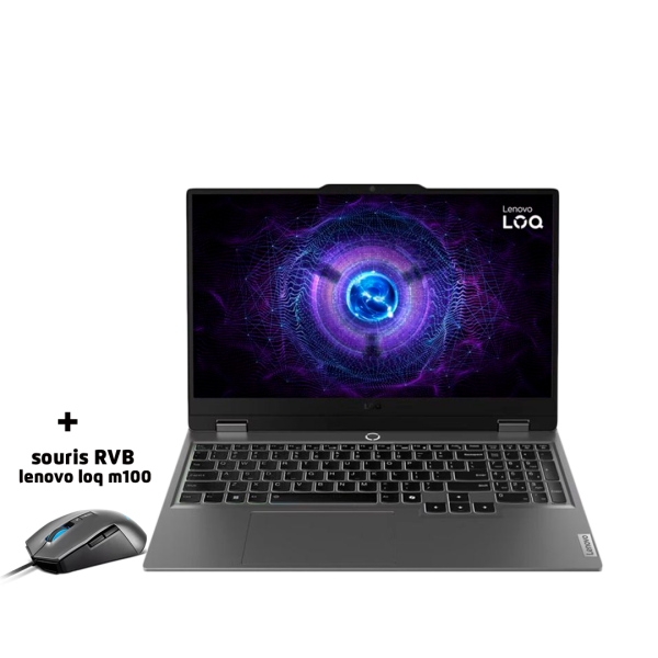 PC Portable Gamer LENOVO LOQ 15APH8 AMD RYZEN 7 16 Go 512 Go SSD