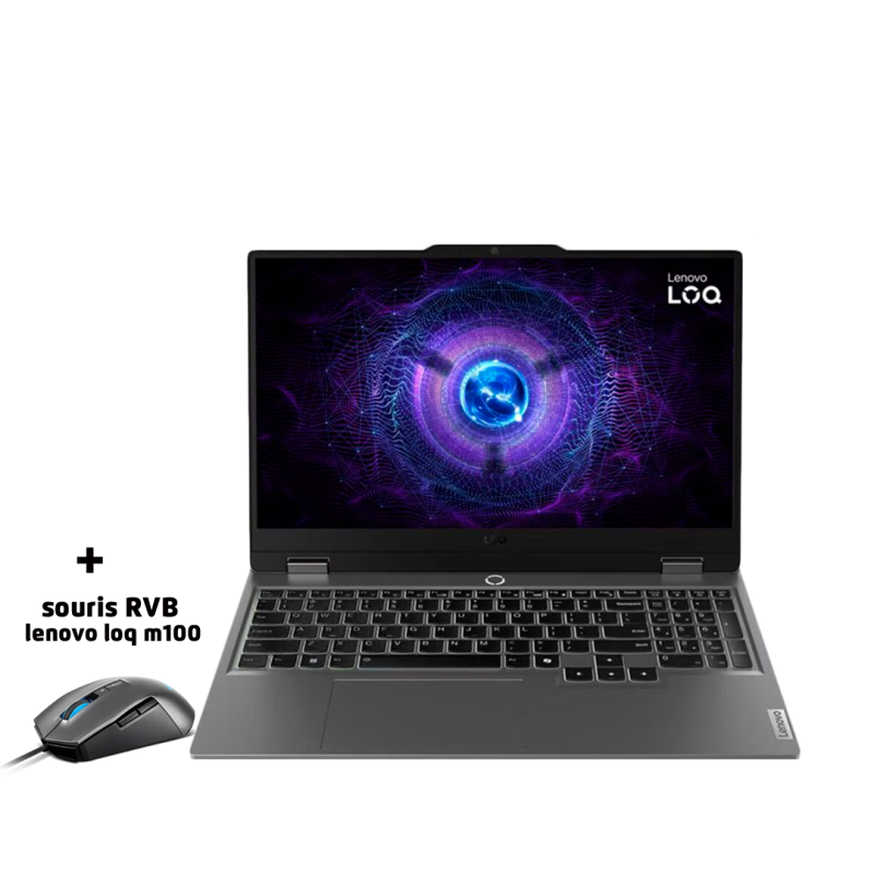 PC Portable Gamer LENOVO LOQ 15APH8 AMD RYZEN 7 16 Go 512 Go SSD