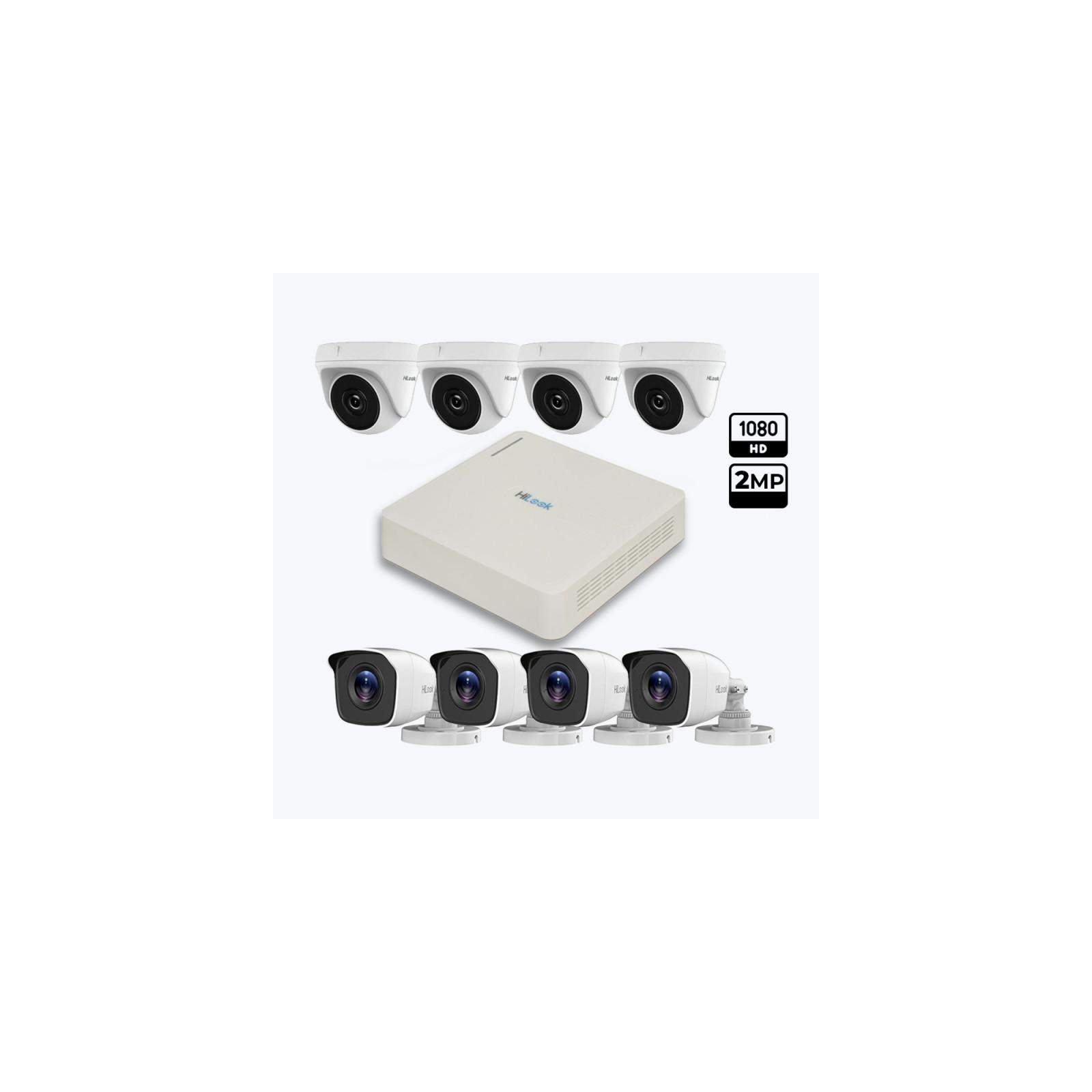 Pack 8 caméras de surveillance Hilook + DVR 8 Pack 8 caméras de surveillance Hilook + DVR 8