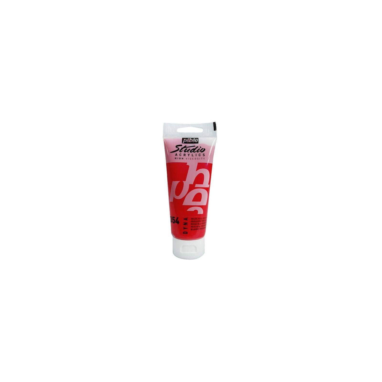Peinture Acrylique Studio Pébéo 100ml Rouge Bleu Iridescent 354 Peinture Acrylique Studio Pébéo 100ml Rouge Bleu Iridescent 354