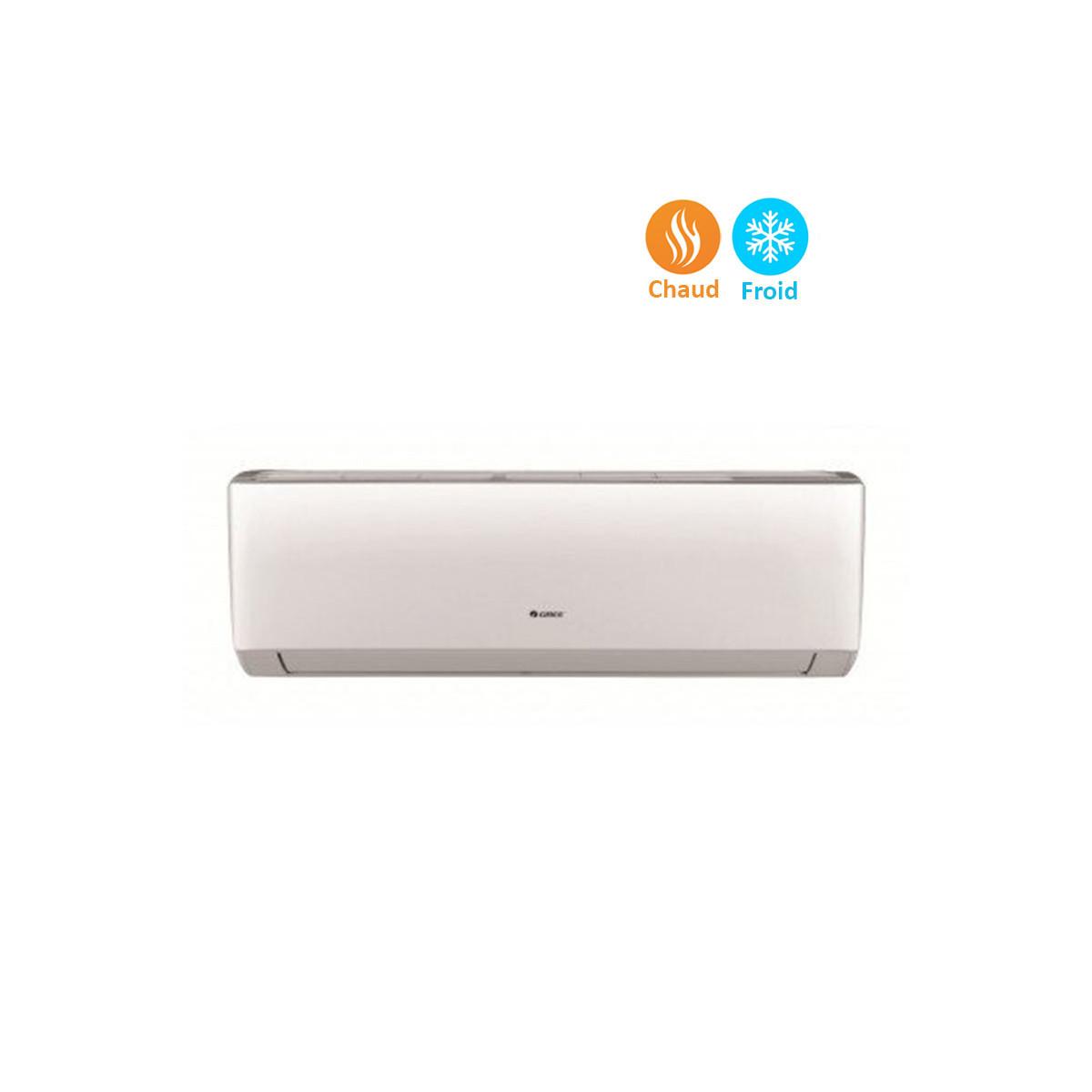 Climatiseur Gree CL24GR-ONOFF,  24000 BTU Chaud & Froid en Blanc