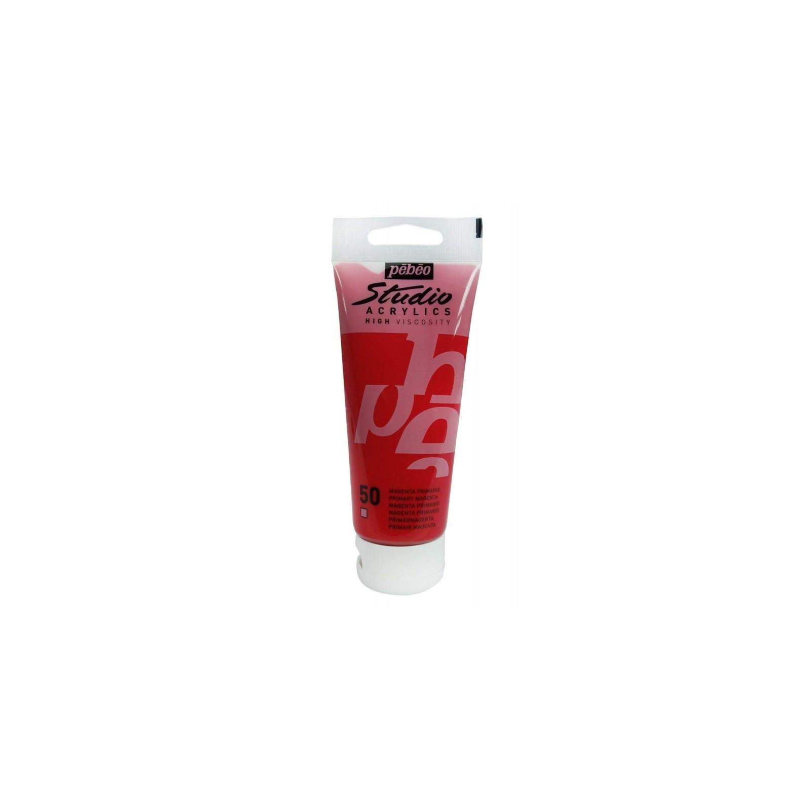Peinture Acrylique Studio Pébéo 100ml Magenta Primaire 50 Peinture Acrylique Studio Pébéo 100ml Magenta Primaire 50