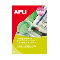 Paquet de 100 films transparents pour Photocopieur APLI A4