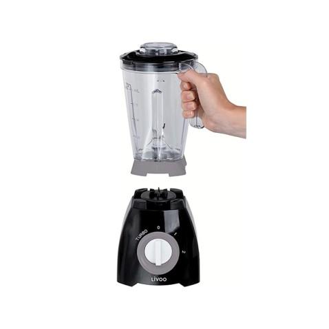 Livoo DOP163N, Blender 400 Watts à 2 Vitesses de capacité 1 litre