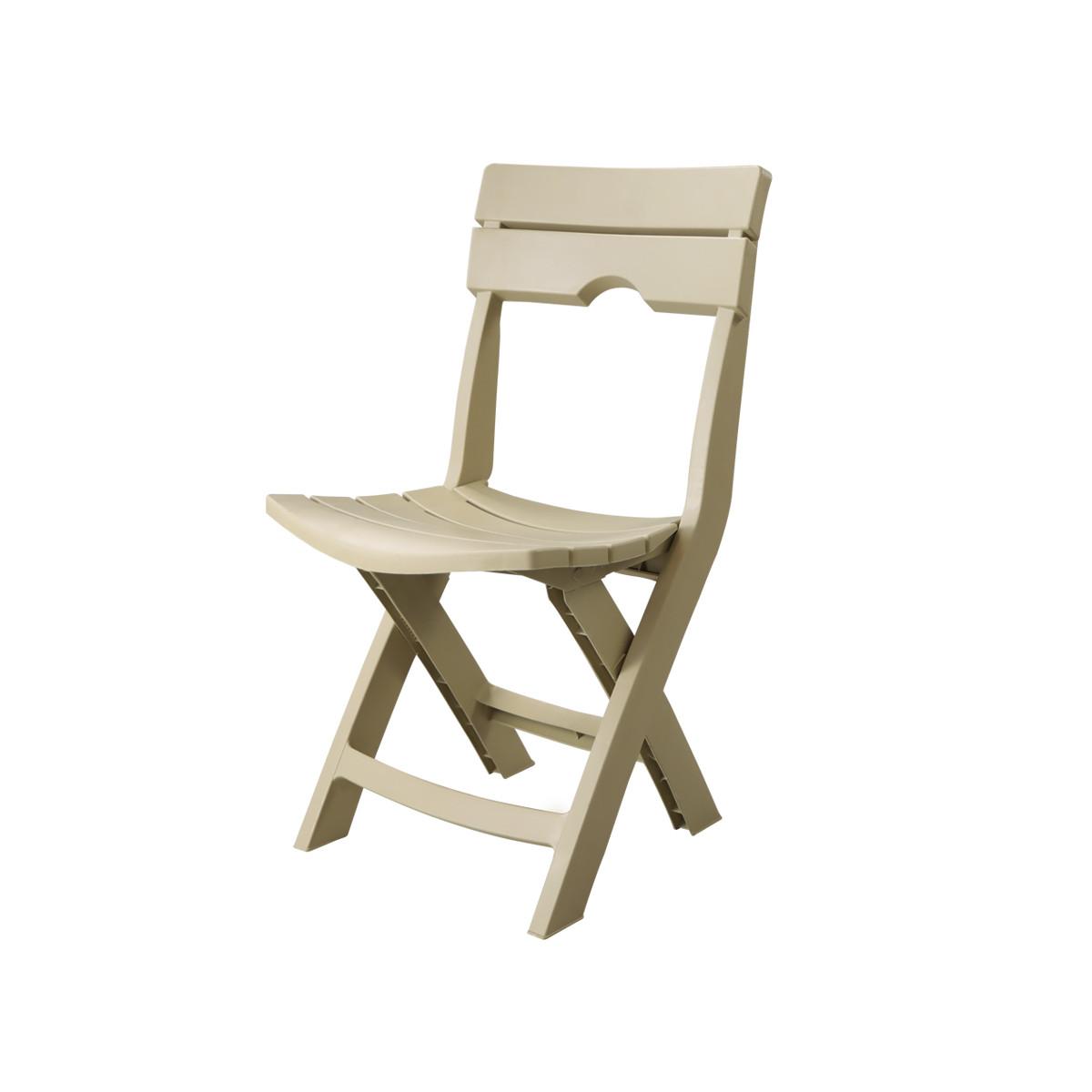 Chaise Pliable RUSPINA de Sotufab en blanc - CHP030