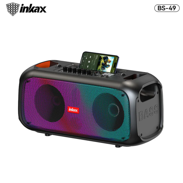 Haut Parleur Sans Fil Portable INKAX BS-49 Noir