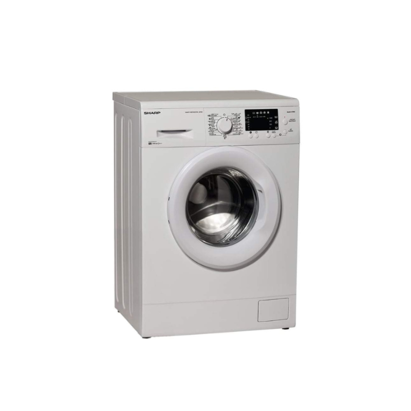 MACHINE À LAVER FRONTALE SHARP ES-FE710CEX-W / 7 KG / BLANC MACHINE À LAVER FRONTALE SHARP ES-FE710CEX-W / 7 KG / BLANC