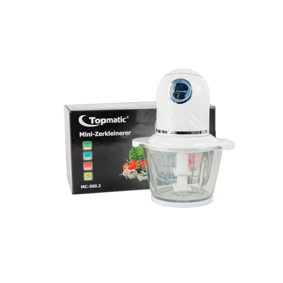 Mini Hachoir TOPMATIC  300W Blanc