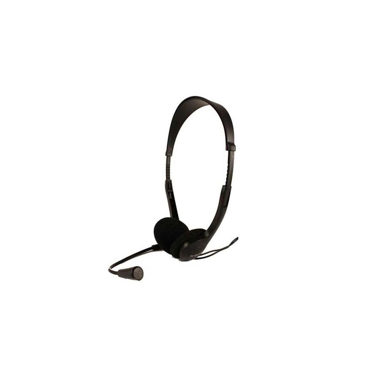 Micro Casque SBOX HS-201 - Noir