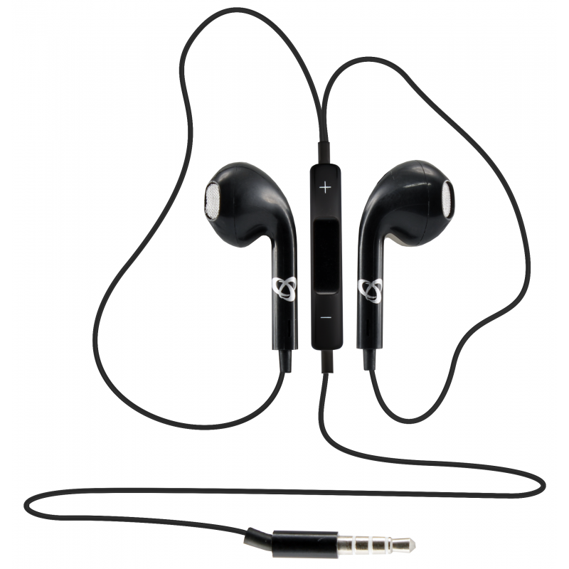 Écouteurs Avec Microphone SBOX IEP-204 - Noir Écouteurs Avec Microphone SBOX IEP-204 - Noir
