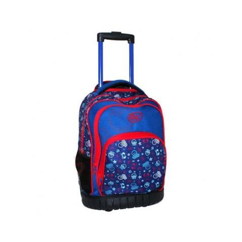 Pack Cool School CL-0900T-19 sac à dos scolaire avec chariot, sac à goûter et trousse pour garçon