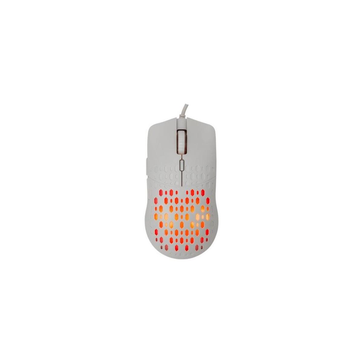 Souris Gamer Filaire BARACUDA OCTOPUS BGM-022 - Blanc
