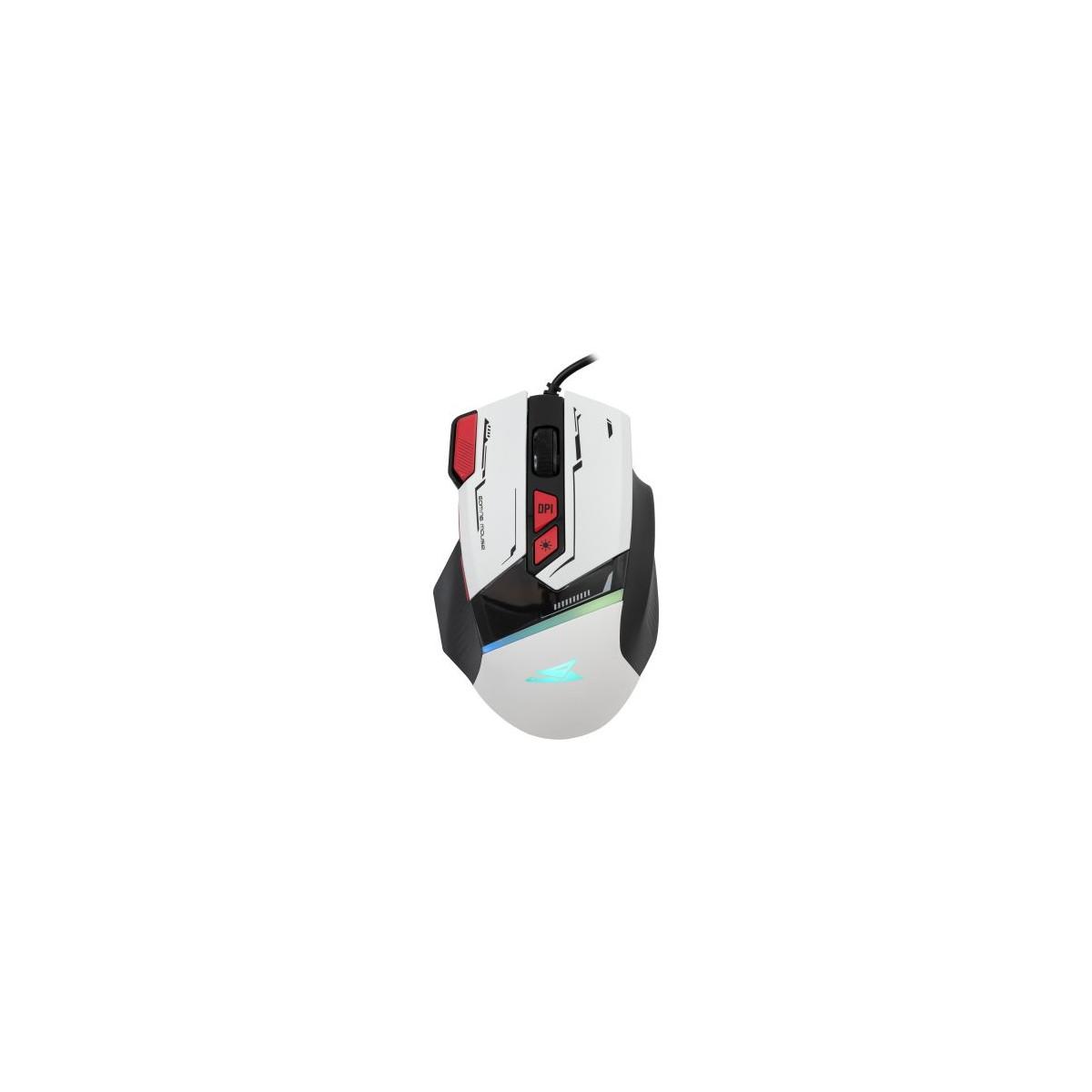 BARACUDA Souris Gamer MANTA-W BGM-042- Blanc