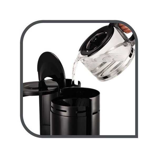 Moulinex Cafetière Subito FG1218 - 800 W - 12 Tasses - Noir Tunisie