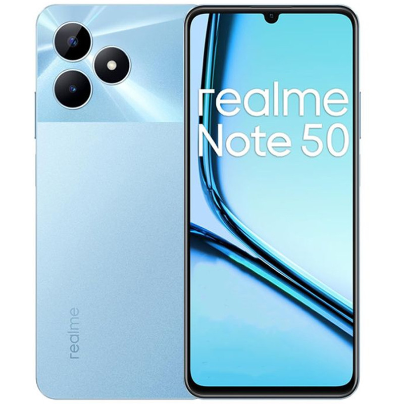 Smartphone Realme Note 50 4Go 128Go Bleu Smartphone Realme Note 50 4Go 128Go Bleu