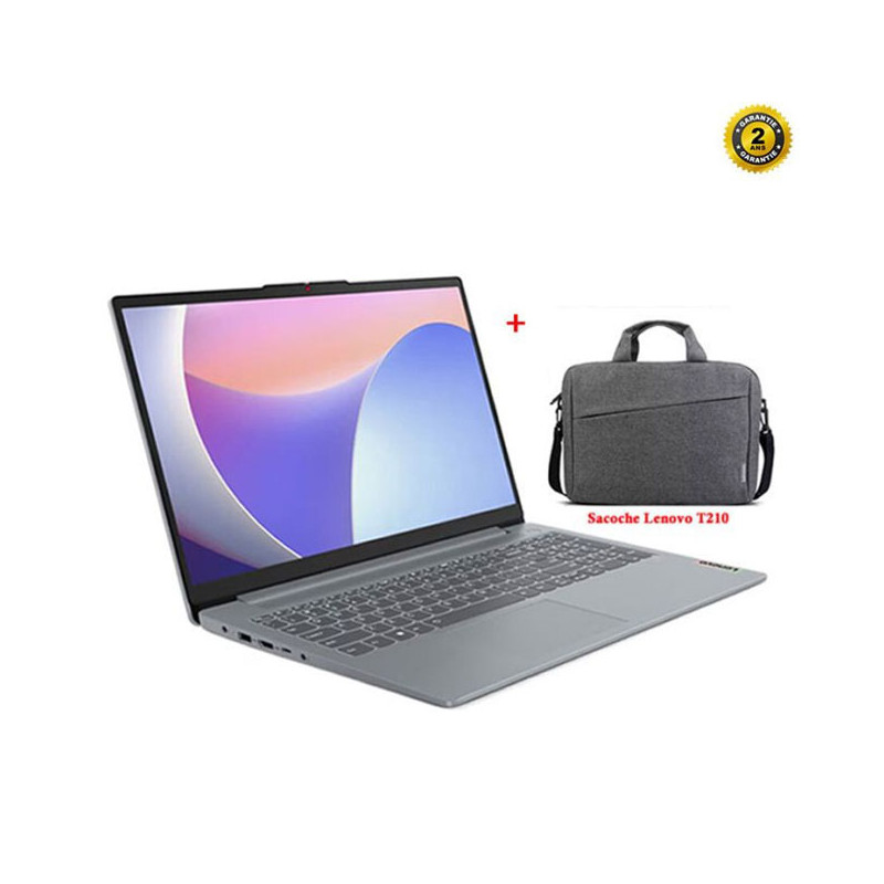 PC Portable LENOVO IdeaPad Slim 3 15IRU8 i3 13è Gén 8Go 256Go SSD - Gris Tunisie PC Portable LENOVO IdeaPad Slim 3 15IRU8 i3 13è Gén 8Go 256Go SSD - Gris Tunisie