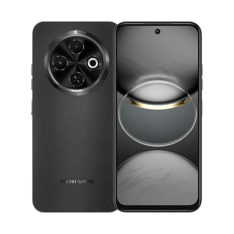 Smartphone TECNO Spark 30C 8 Go 256 Go Noir Smartphone TECNO Spark 30C 8 Go 256 Go Noir
