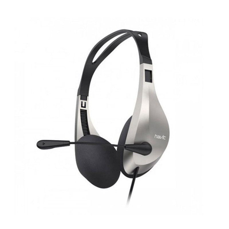 Micro Casque Filaire HAVIT H205D Pour PC - Tunisie Micro Casque Filaire HAVIT H205D Pour PC - Tunisie