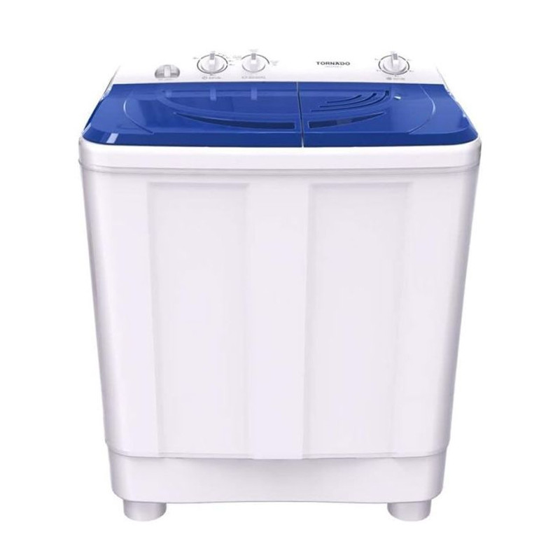 Lave Linge Semi-Automatique TORNADO TWH-Z12DNE-W 12Kg - Bleu Lave Linge Semi-Automatique TORNADO TWH-Z12DNE-W 12Kg - Bleu