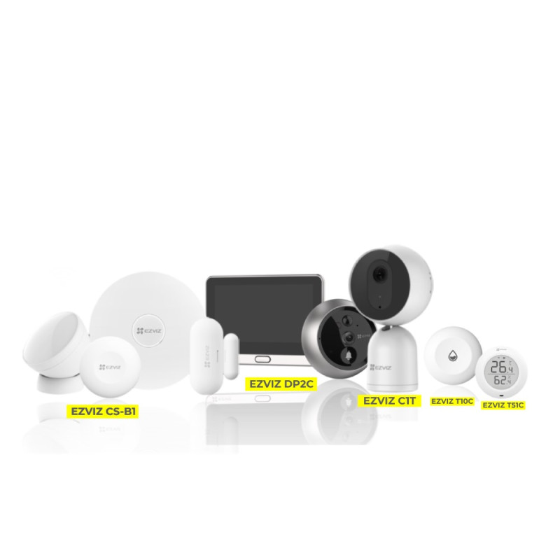 Pack Kit Alarme Smart Ezviz - Tunisie Pack Kit Alarme Smart Ezviz - Tunisie