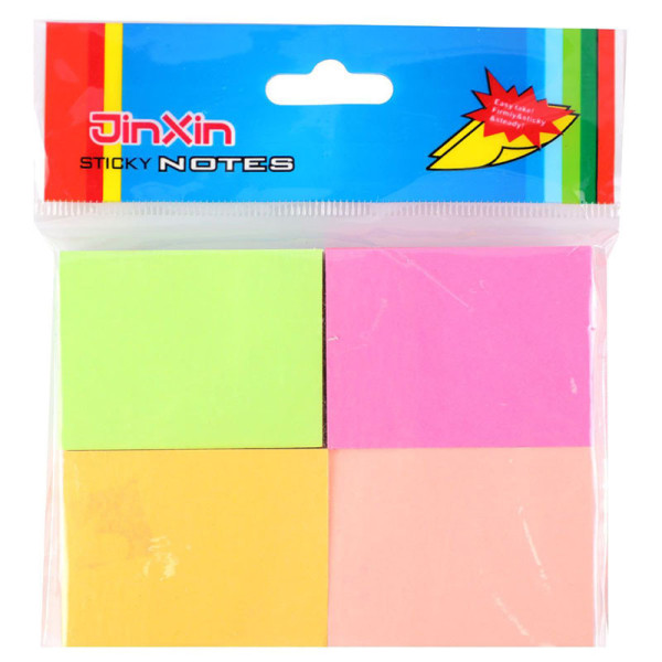 Stick Note 4 * 51/38 FLUO 100F 5 Couleur B4