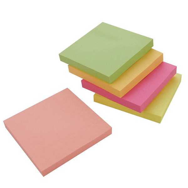 Stick Note 4 * 51/38 FLUO 100F 5 Couleur B4
