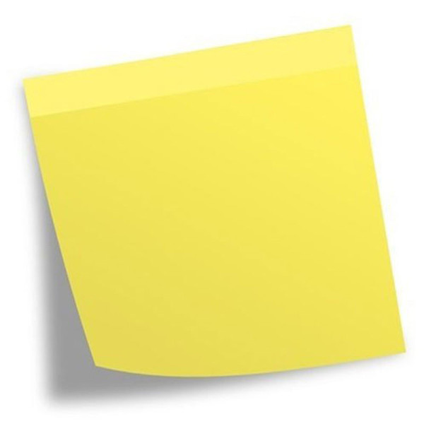Stick Note 51/38 PASTEL 100F Jaune