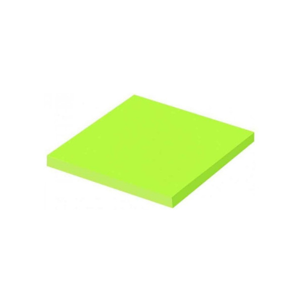 STICK NOTE 76/127 FLUO VERT 100F B5