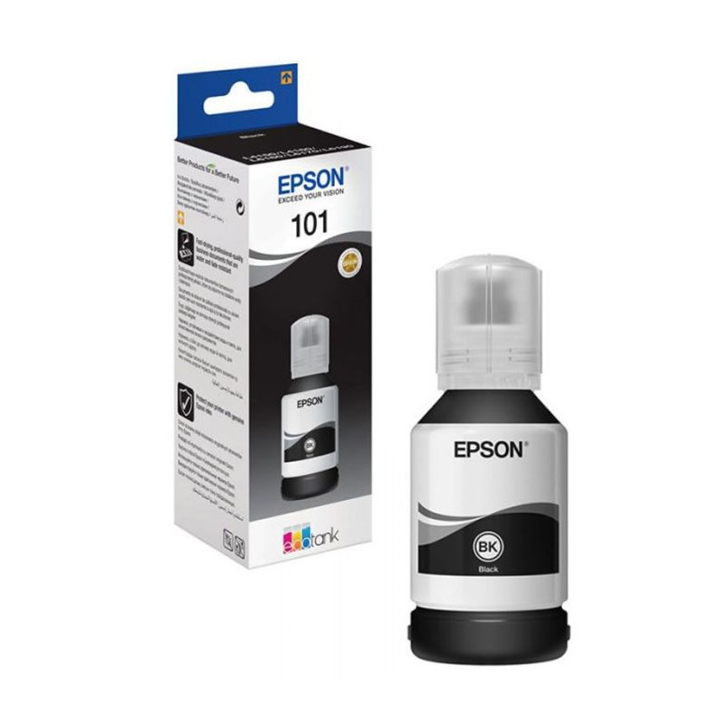 Bouteille D'encre Original EPSON ECOTANK 108 - Noir(C13T09C14A) Bouteille D'encre Original EPSON ECOTANK 108 - Noir(C13T09C14A)