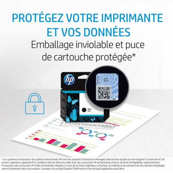 Cartouche Jet d'encre Original Officejet HP 963 Magenta