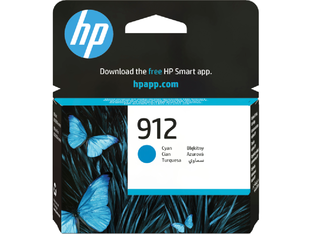 Cartouche d'encre HP d'origine 912 Cyan