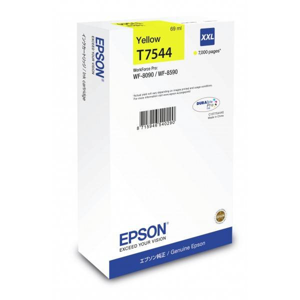 Cartouche D'encre Original EPSON T7544 - Yellow (C13T754440)
