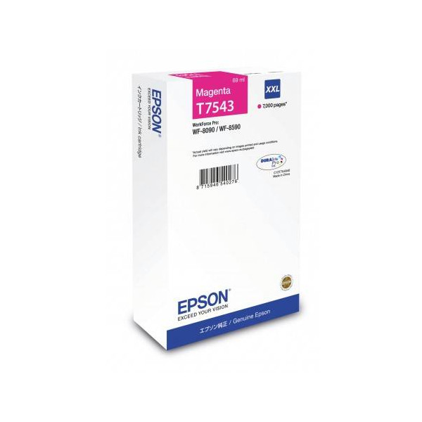 Cartouche D'encre Original EPSON T7543 - Magenta (C13T754340)