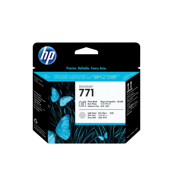 HP 771 Photo Black Light Gray Design Jet Printhead