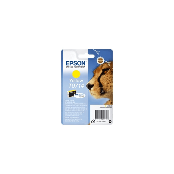 Cartouche d'encre Jaune Epson E714 (C13T07144011)