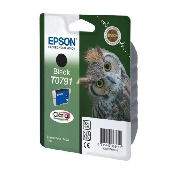 Cartouche d'encre originale noire Epson T0791 (C13T07914010)