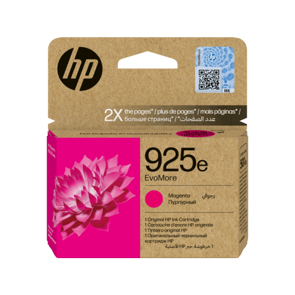 Cartouche d'encre originale magenta HP 925e EvoMore