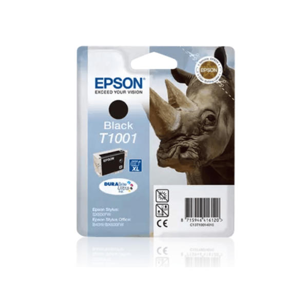 Cartouche d'encre originale noire Epson T1001 (C13T10014010)