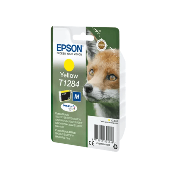 Cartouche Jet D'encre Original jaune Epson T1284 (C13T12844012)