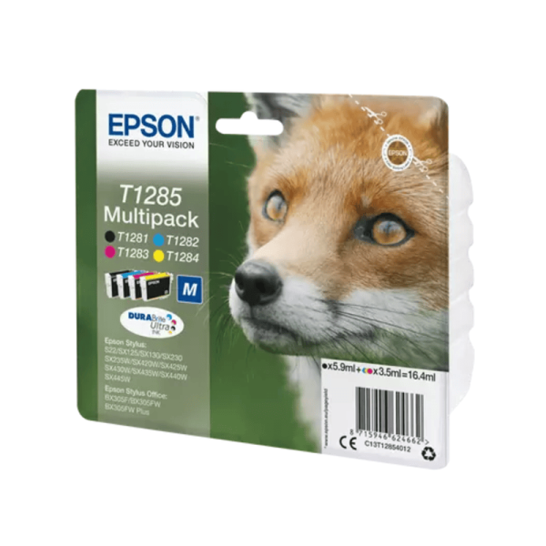 Cartouche Jet D'encre Original multipack Epson T1285 (C13T12854012)