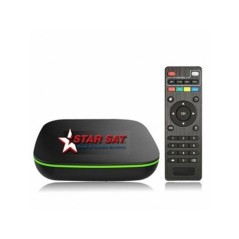 StarSat SR-X20W, Box TV Android 4K Sans fil Ram 1Go avec Abonnement IPTV d'usine