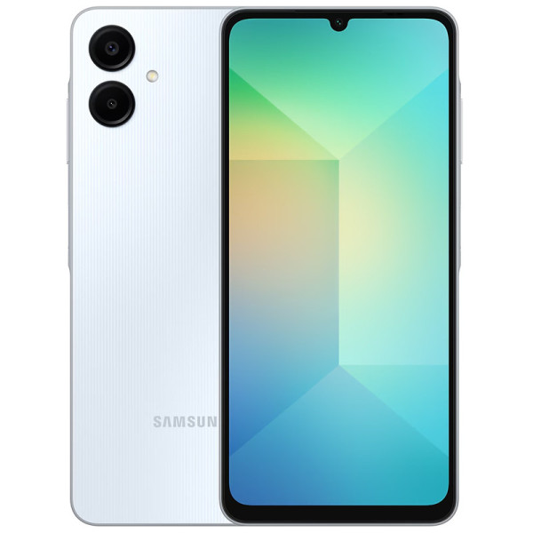 Smartphone Samsung Galaxy A06, 4 Go RAM, 128 Go stockage, Bleu.