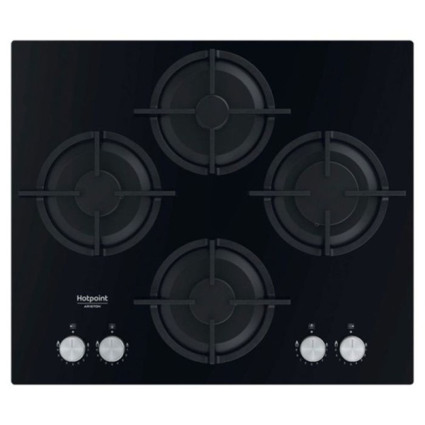 Plaque de Cuisson Ariston ags 61s/bk 60cm 4 feux Noir
