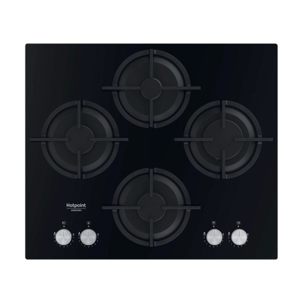 Plaque de Cuisson Ariston ags 61s/bk 60cm 4 feux Noir