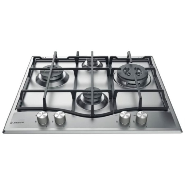 Plaque de cuisson Ariston pcn 641 t/ix/a 60 cm fonte inox