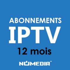 Abonnement IPTV de 12 Mois (Smart TV) Chez Numedia